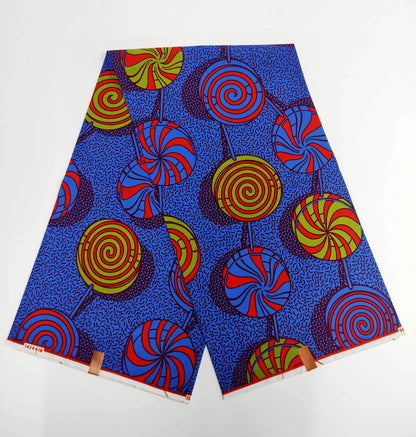 Most popular Veritable African Wax Real Fabric 100% cotton Ghana Nigeria Style 6 yards High Quality Ankara Prints wax Material