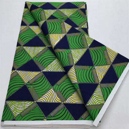 African Wax Fabric Prints 2025 New Arrivals Nigeria Wax Fabric Block Batik Dutch For Women DIY Dresses Cloth Sewing Materials