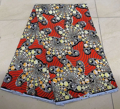 2023 New Hot Sell African Wax Fabric Ankara Wax Prints Fabric Ghana Guaranteed Veritable Wax 6 Yards Wholesale Prices