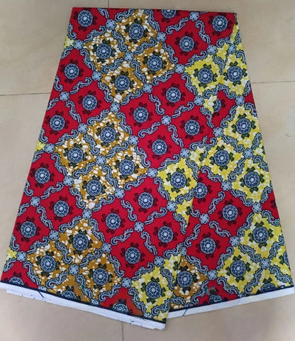 100% cotton new original wax fabric african print fabric tissue wax fabric 2022 wholesale african wax ankara material 6yard