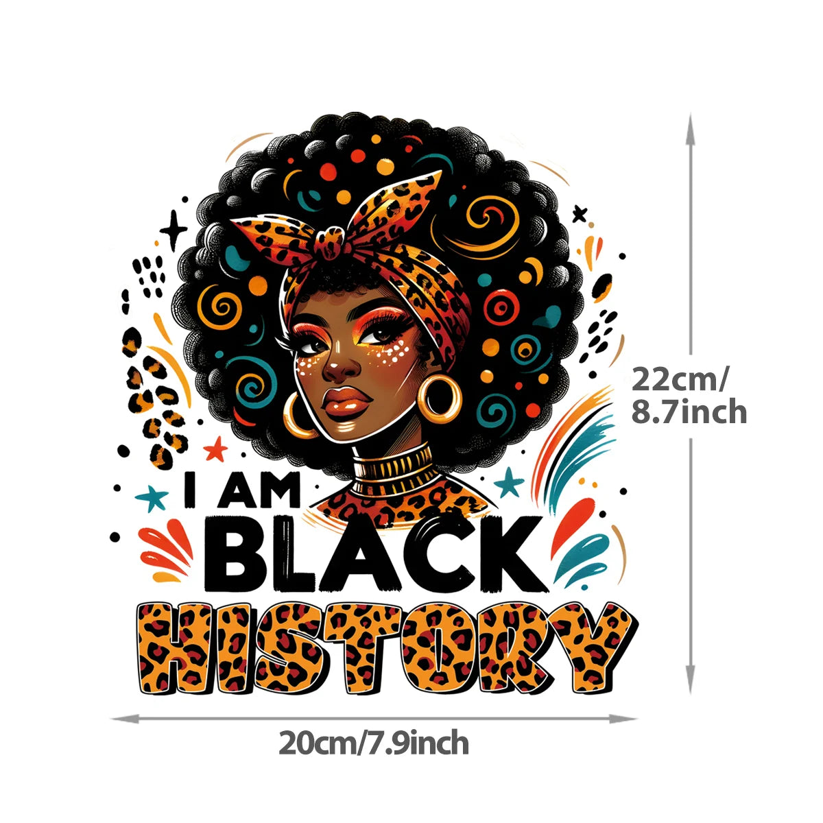 Juneteenth Patches Black Month History Print On T-Shirt Clothes Decoration Diy Accessory Washable New Patches For Clothing