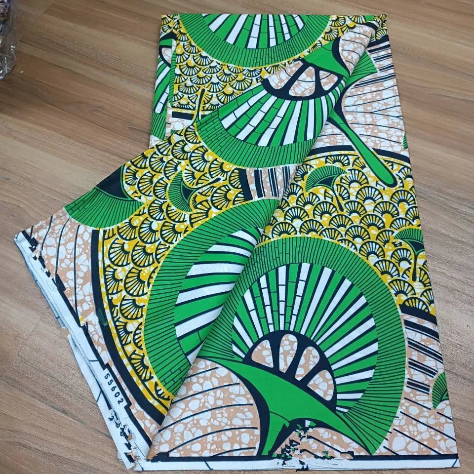 Ankara Wax Fabric 2023 High Quality African Wax Print Fabric 100% Cotton African Guaranteed Veritable Real Wax for Dresses