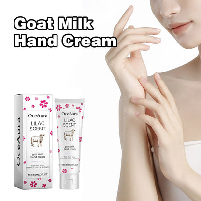 "Goat Milk Hand Cream – Anti-Drying, Moisturizing, Brightening, and Crack Prevention – Tender Hand Beauty & Health Care"