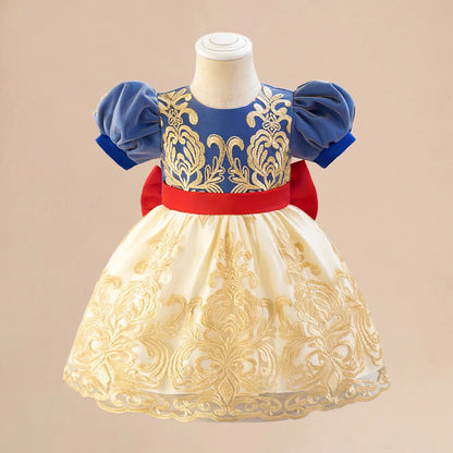 Girls Snow White Princess Dresses Kid Cosplay Spider Alice Gown Girl Halloween New Costume Children Formal Birthday Party Dress