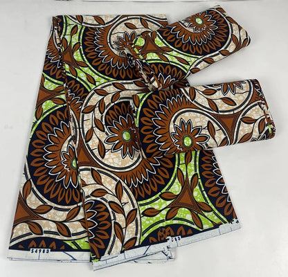 100% cotton new original wax fabric african print fabric tissue wax fabric 2022 wholesale african wax ankara material 6yard