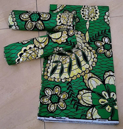 2023 New Hot Sell African Wax Fabric Ankara Wax Prints Fabric Ghana Guaranteed Veritable Wax 6 Yards Wholesale Prices