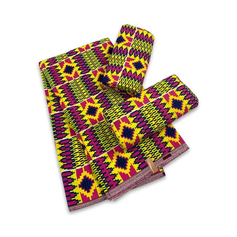 Ankara Real Wax Prints Fabric Sewing African Dress Tissu Patchwork Making Craft Loincloth 100%Cotton Top Quality Material F5-24