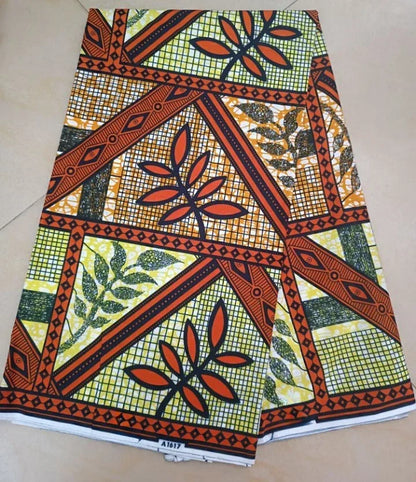 African Wax Fabric 6Yard Ankara Fabric 2022 New African Fabric Print 100% polyester Pagne African Wax For Wedding Dress Sewing