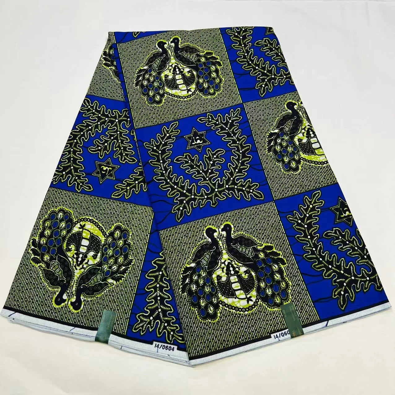 Most popular Veritable African Wax Real Fabric 100% cotton Ghana Nigeria Style 6 yards High Quality Ankara Prints wax Material