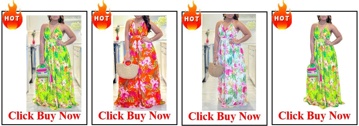 Outfits Dashiki African Dresses for Women Summer Kaftan African V-neck Polyester Plus Size Long Maxi Dress Gowns Ankara Dresses