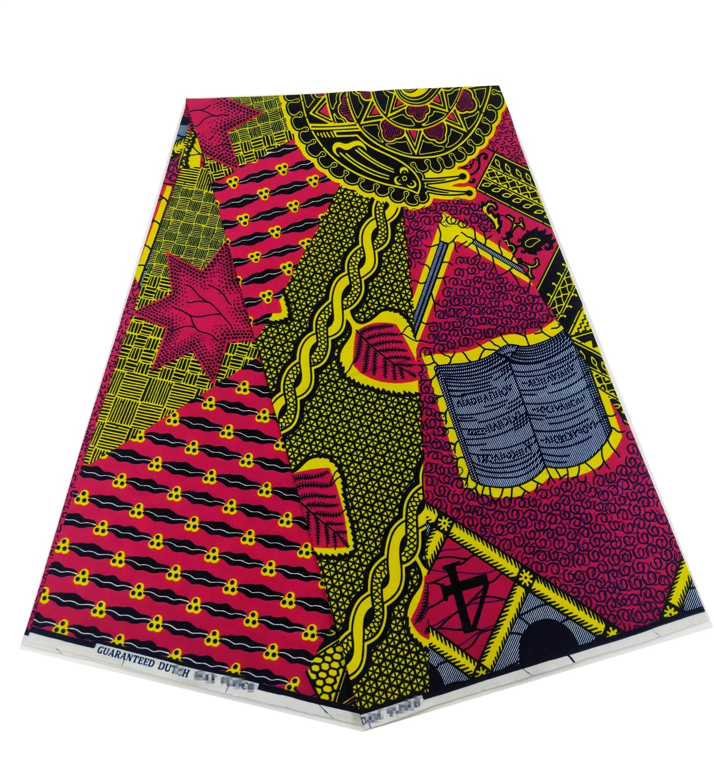 Veritable Super V Real Wax Guaranteed Wax Prints Real Dutch Hollandais Loincloth African Dress 100% Cotton Fabric 6 Yards Batik