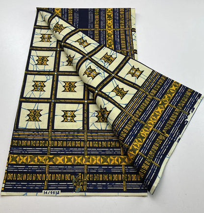 New Ankara 2023 African Real Wax Fabric Nigerian Wax Print Fabric High Quality 100% Cotton Ghana Style Fabric For Women Pagne