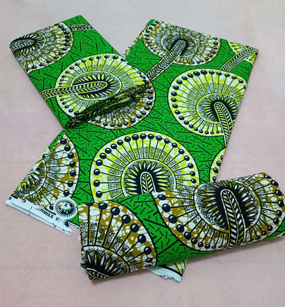 Most popular Veritable African Wax Real Fabric 100% cotton Ghana Nigeria Style 6 yards High Quality Ankara Prints wax Material