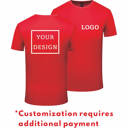 Quick-drying Custom T Shirt Make Your Design Logo Text Men Women Print Original Design Gifts Tshirt